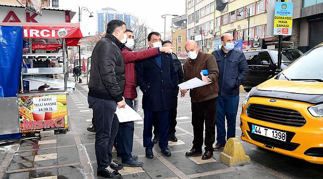 Başkan Gürkan,Akpınar’da İncelemelerde Bulundu