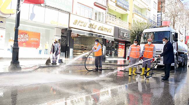 Başkan Gürkan’dan,Hijyen Ve Temizlik Mesaisi