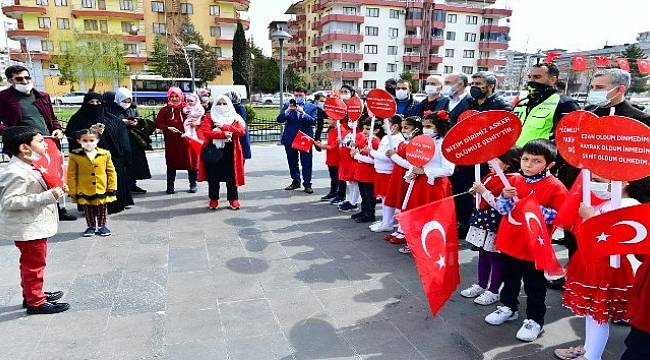 Yeşilyurt Belediyesi’nden,Şehit Fethi Sekin’e Vefa