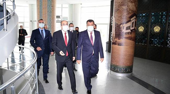 Bakan Yardımcısı Alpay, Gürkan’ı Ziyaret Etti