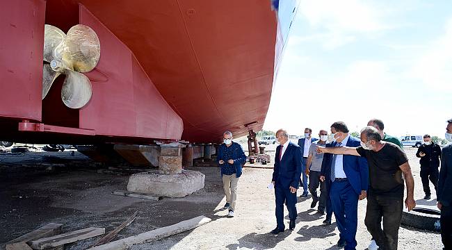 Malatya’da,Feribotlar Bakıma Alındı