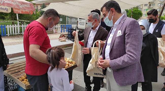 Milletvekili Tüfenkci’den,Semt Pazarına Ziyaret 