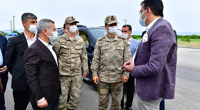 Tüfenkci Ve Çınar’dan Jandarma Ziyareti