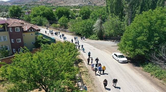 Yeşilyurt’ta,Doğa Yürüyüşüne Yoğun İlgi