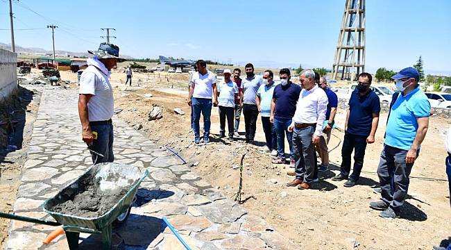 Çınar, Açık Hava Müzesindeki Çalışmaları İnceledi