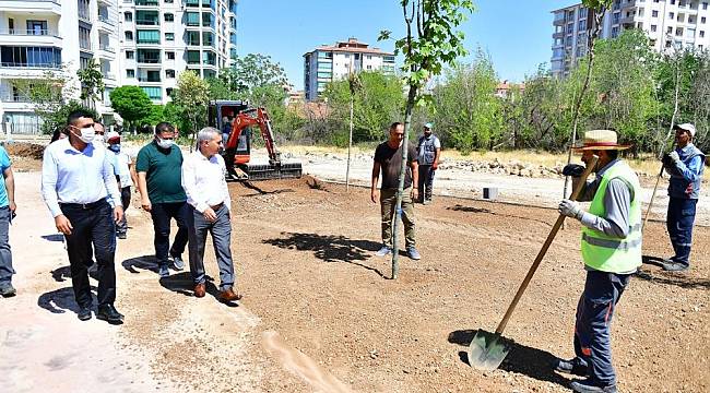 Çınar, Yeşillendirme Çalışmalarını İnceledi