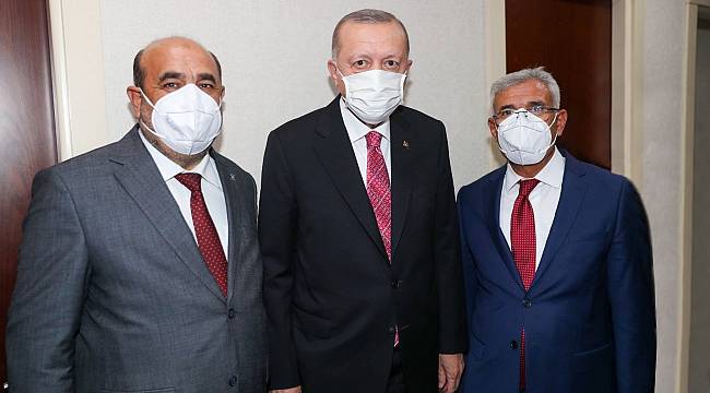 Güder,Cumhurbaşkanı Erdoğan İle Görüştü