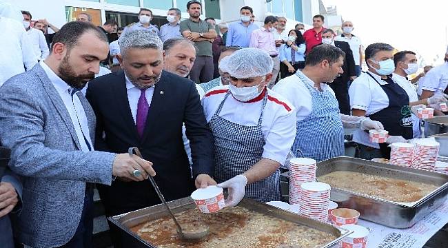 Malatya'da Ticaret Sanayi Odası Aşure Programına Yoğun İlgi