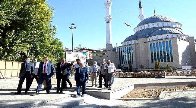 Malatya'da Kernek Meydanı Yeşilleniyor