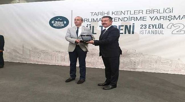 Tarihi Kentler Birliğinden Battalgazi Belediyesi'ne Ödül