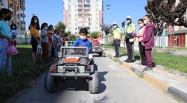  Battalgazi Trafik Parkı, Minik Öğrencileri Konuk Etti