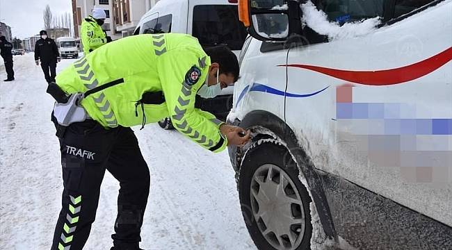 Şoförlere Kış Lastiği Uyarısı