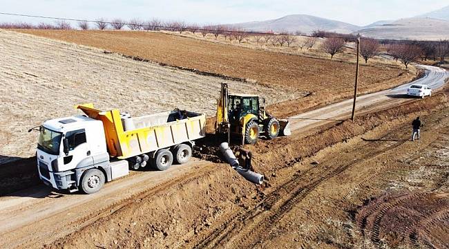 Battalgazi'deki Kırsal Bölgelere Yatırımlar Sürüyor