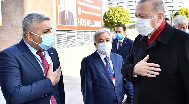 Sadıkoğlu’ndan Cumhurbaşkanı’na 6'ncı Bölge Teşekkürü