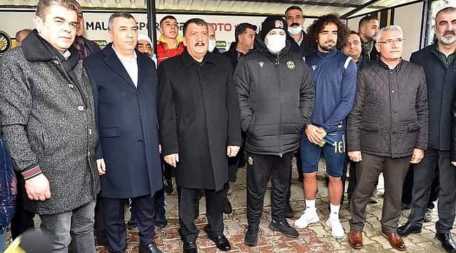 Gürkan'dan Yeni Malatyaspor'a Moral Ziyareti