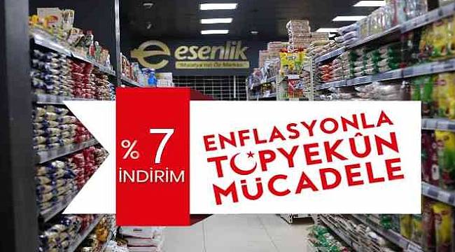 Esenlik Marketlerde KDV İndirimi Başladı