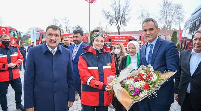 Bakan Özer'den Malatya Büyükşehir Belediyesine Ziyaret