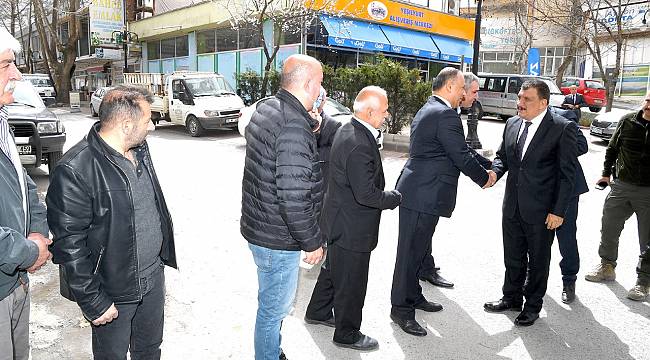 Gürkan'dan Yeşilyurt Oda Başkanı Ziyareti