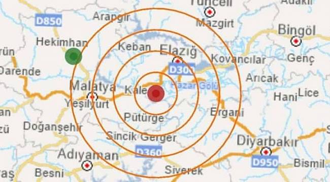 Malatya'da 5.2'lik Deprem Panik Yarattı