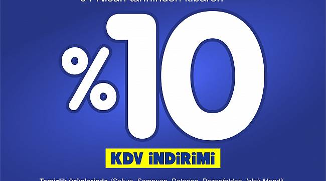 Malatya Esenlik Marketler Zincirinde KDV İndirimleri Başladı