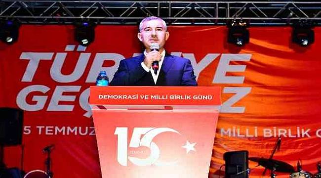 Başkan Çınar'dan 15 Temmuz Masajı 