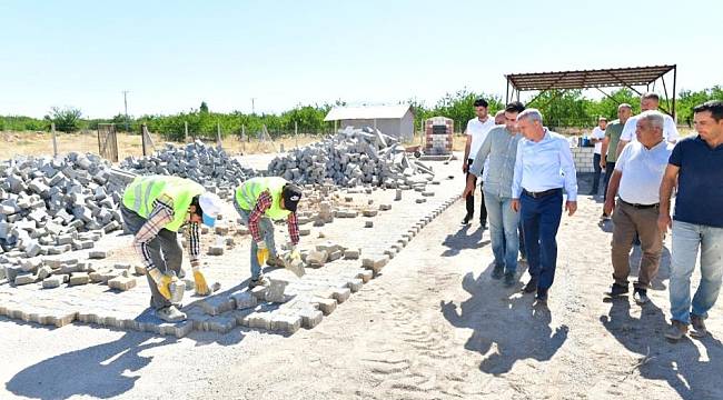 Başkan Çınar, Çevre Düzenleme Çalışmalarını İnceledi