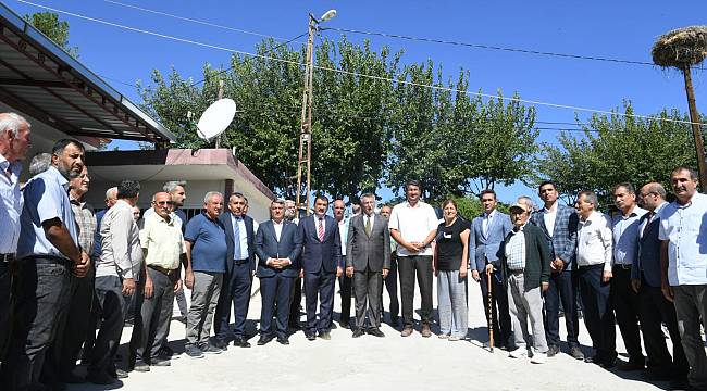 Başkan Gürkan Yazıhan'da İncelemelerde Bulundu