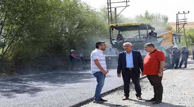 Battalgazi'de Asfalt Çalışmaları Devam Ediyor 