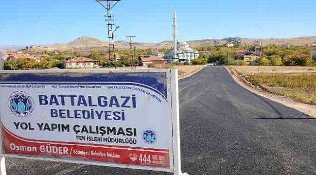 Battalgazi'de Asfalt Çalışmaları Devam Ediyor 