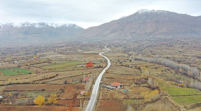 Doğanşehir İlçesinde Asfaltsız Yol Kalmadı