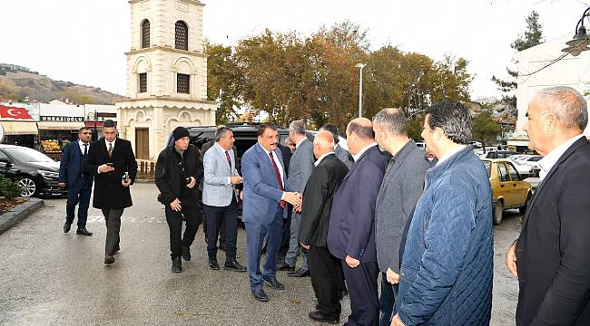 Gürkan'dan Yeşilyurt Minibüsçüler Odasına Ziyaret