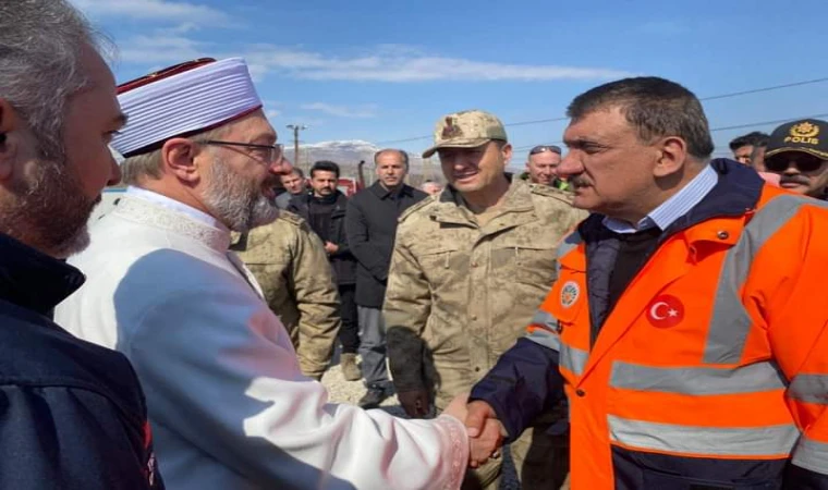 Diyanet İşleri Başkanı Erbaş'tan Malatya 'ya Ziyaret