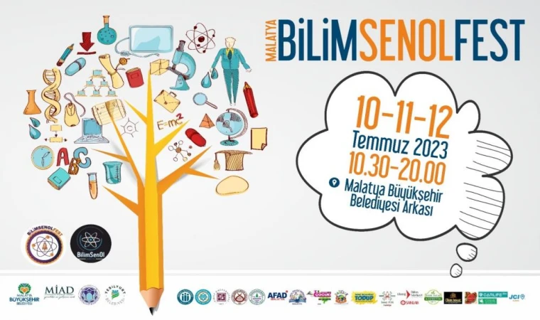 Malatya Bilimsenol Festivali Başlıyor