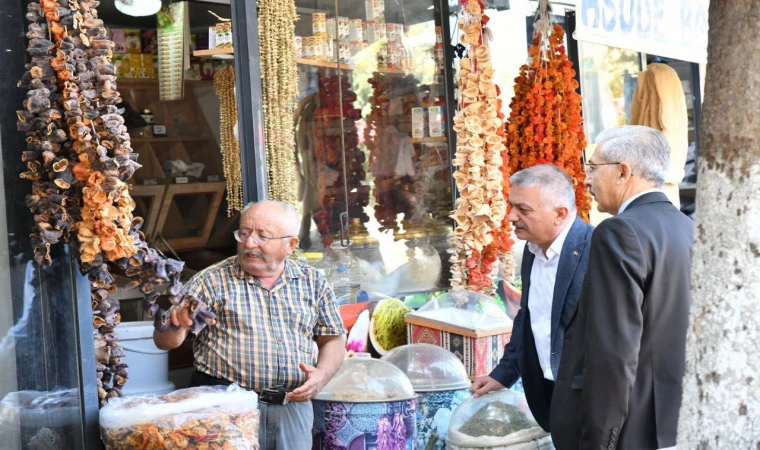 Vali Yazıcı,Esnafın Sorunlarını Ve Taleplerini Dinledi