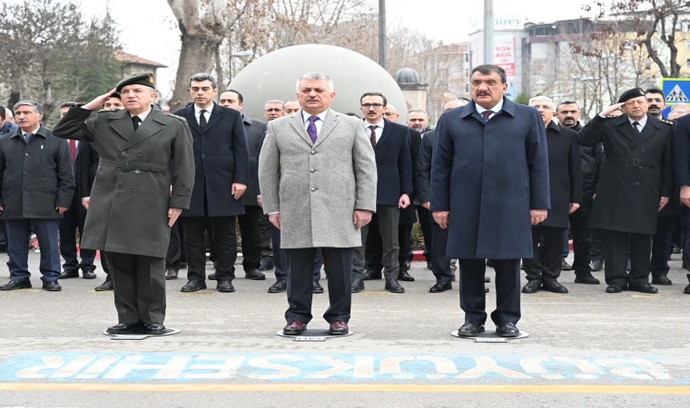 Atatürk'ün Malatya'ya Gelişinin 93.Yılı Törenle Kutlandı