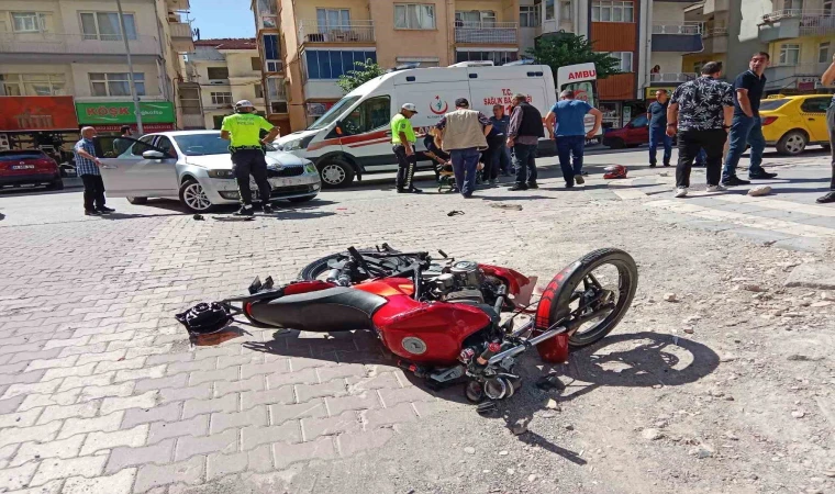 Malatya’da Trafik Kazası 1 Yaralı