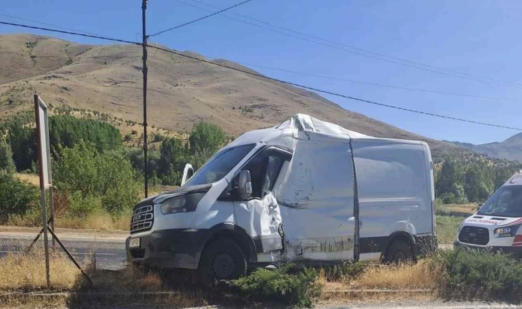 Malatya’da Trafik Kazası 1 Yaralı