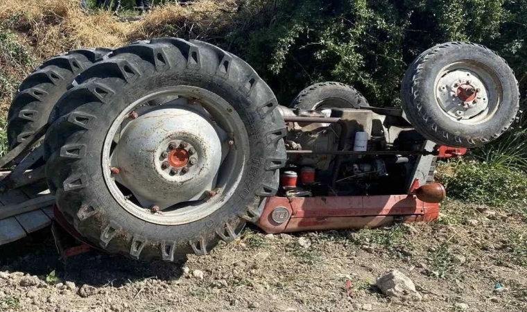 Malatya’da Traktör Devrildi 4 Yaralı