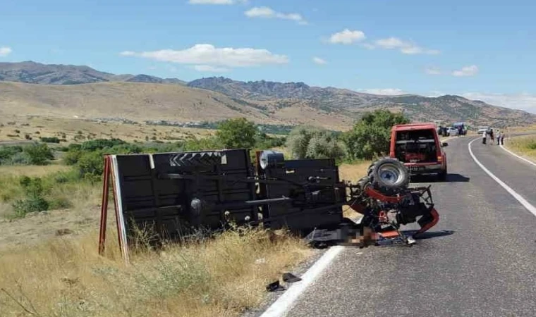 Arguvan’da Kaza, 1 Ölü 1 Yaralı