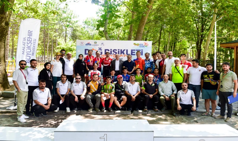Malatya’da Dağ Bisikleti Yarışmasına Yoğun İlgi