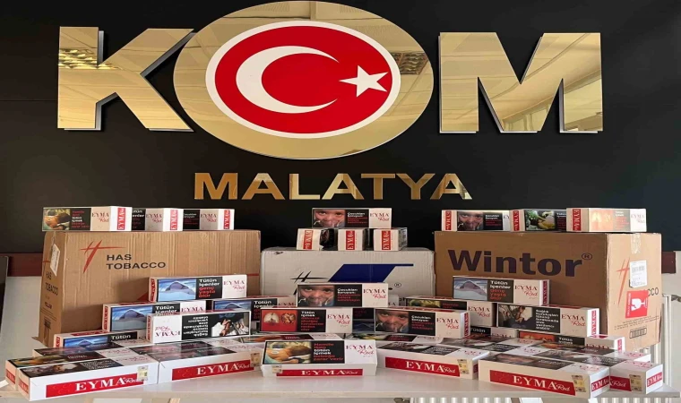 Malatya’da Kaçak Sigara Ve Tütün Operasyonu