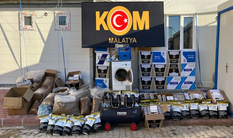 Malatya’da Kaçakçılara Operasyon