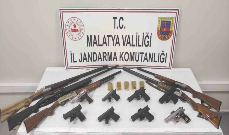 Malatya’da Ruhsatsız Silah Ticareti Operasyonu