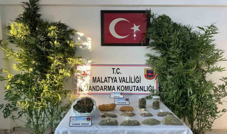 Malatya’da Uyuşturucu Operasyonu