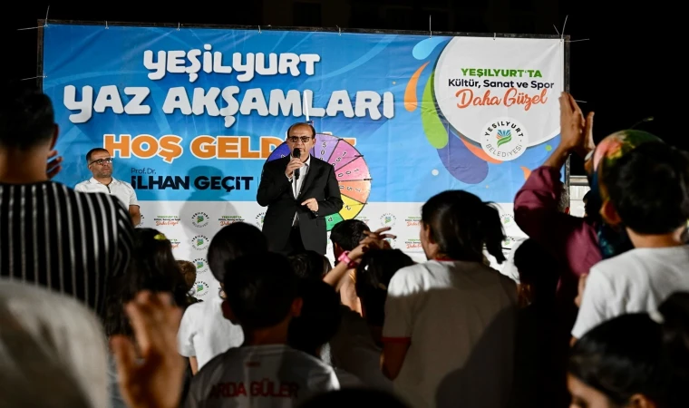 Yeşilyurt’ta Yaz Akşamlarına Yoğun İlgi