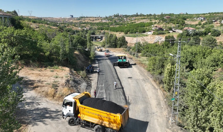 Malatya Büyükşehir’de Asfaltma Çalışmaları Aralıksız Sürüyor