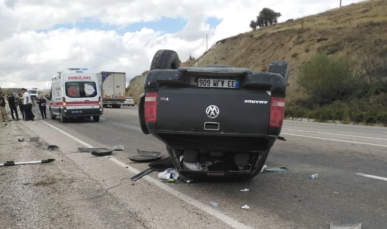 Malatya’da Trafik Kazası 3 Yaralı