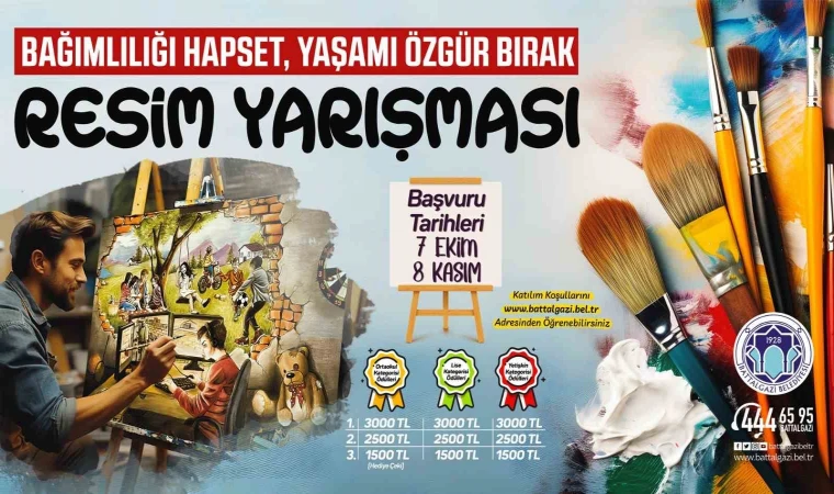 Battalgazi’de Resim Yarışması Başvuruları Başladı