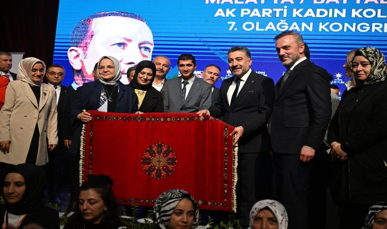 AK Parti Battalgazi 7. Olağan Kadın Kolları Kongresi Coşkuyla Gerçekleşti