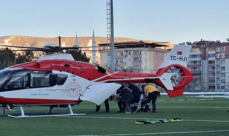 Malatya’da Hava Ambulansın Yoğun Mesaisi